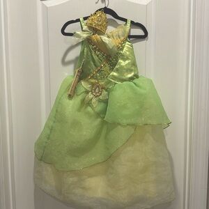 Disney Tiana Princess Gown Size 4